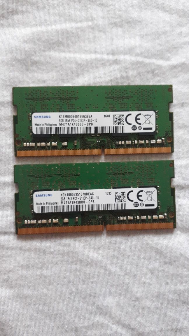 8GB Ram Laptop Samsung /SK hynix DDR4 2133P, 2666V, 2400T