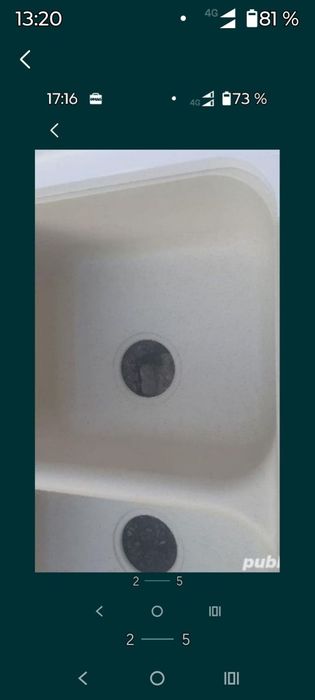 Dulap cu oglinda pentru baie ,montare suspendat ,chiuveta cu doua cuve