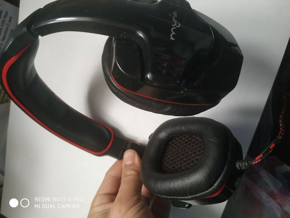 Căști myria noi pentru gaming cu microfon