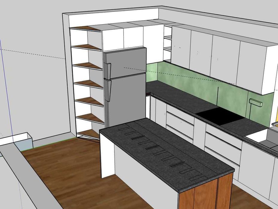 Design 3D - bucatarie/ baie / dressing , casa , gradina .