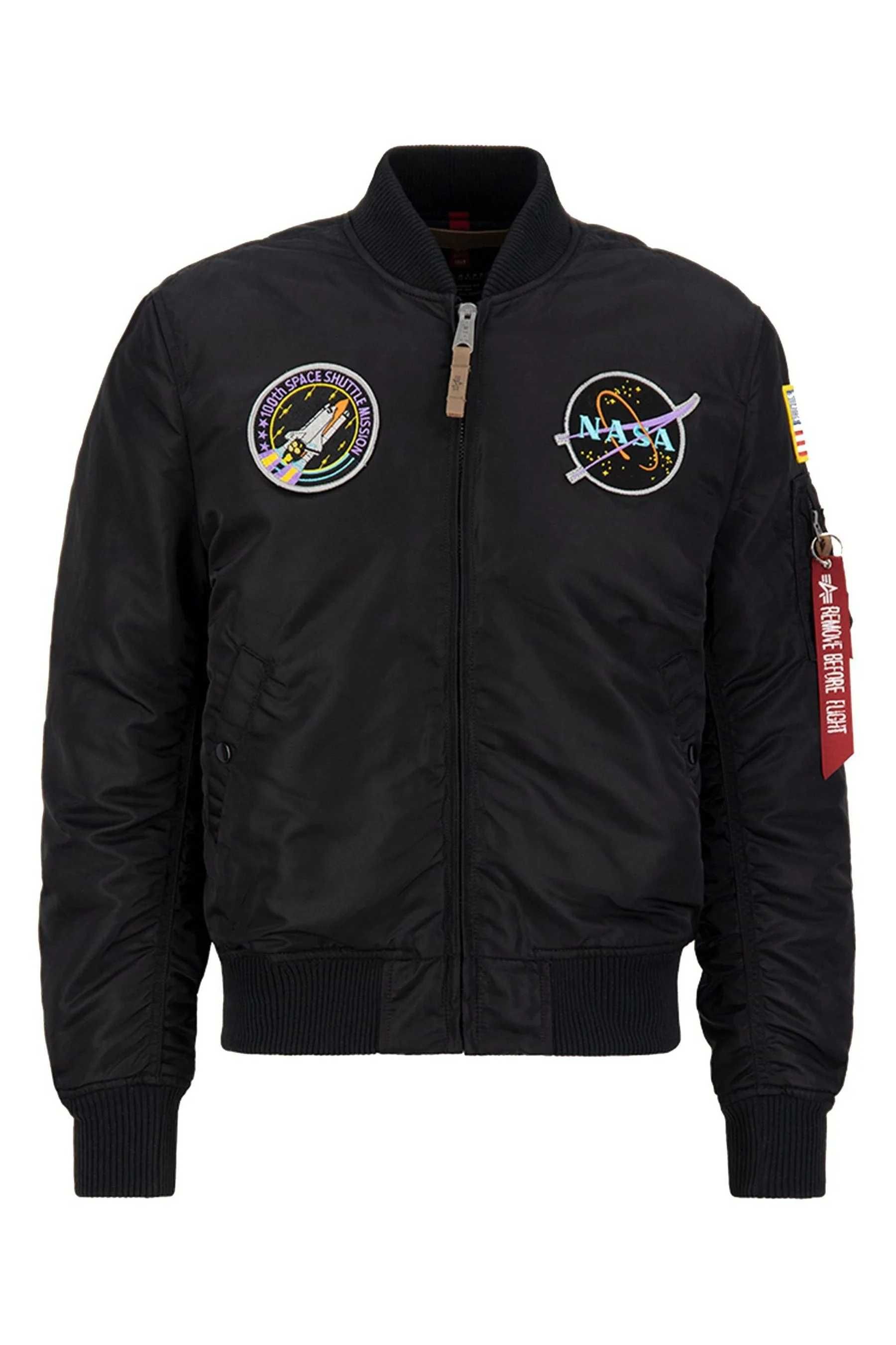 Alpha Industries MA-1 VF NASA Bomber ОРИГИНАЛ мъжко бомбър яке М и L