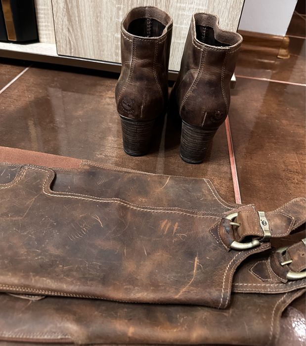 Vand cizme din piele