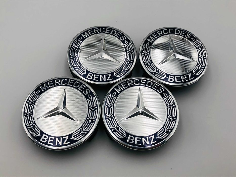 Capace Janta Compatibile Mercedes 72 mm albastru