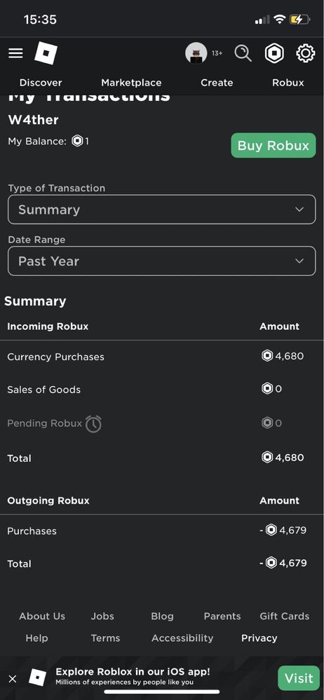 Продам акк в роблокс