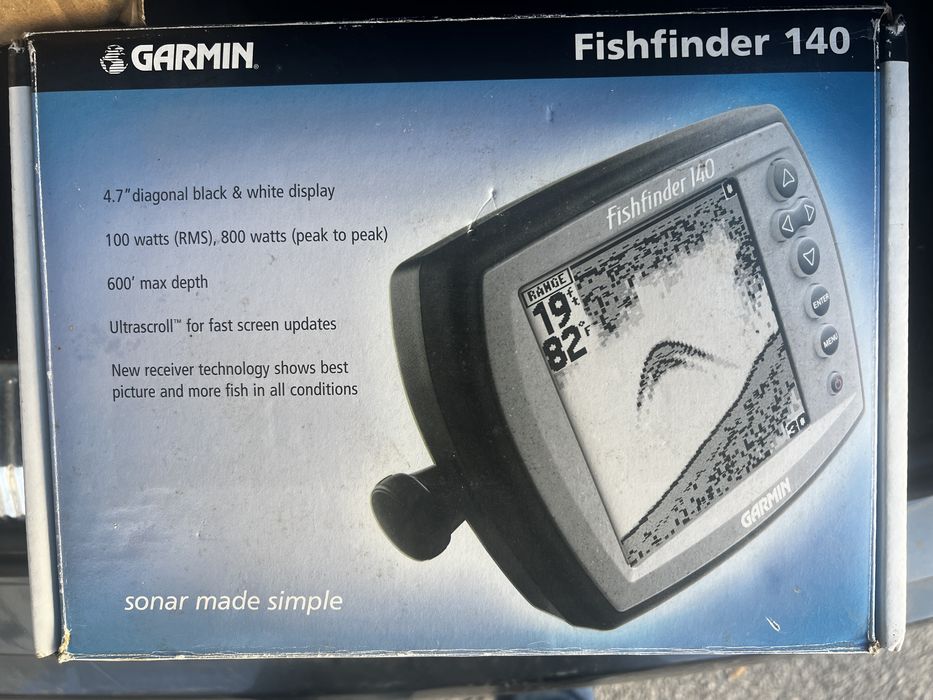 Sonar garmin fishfinder 140