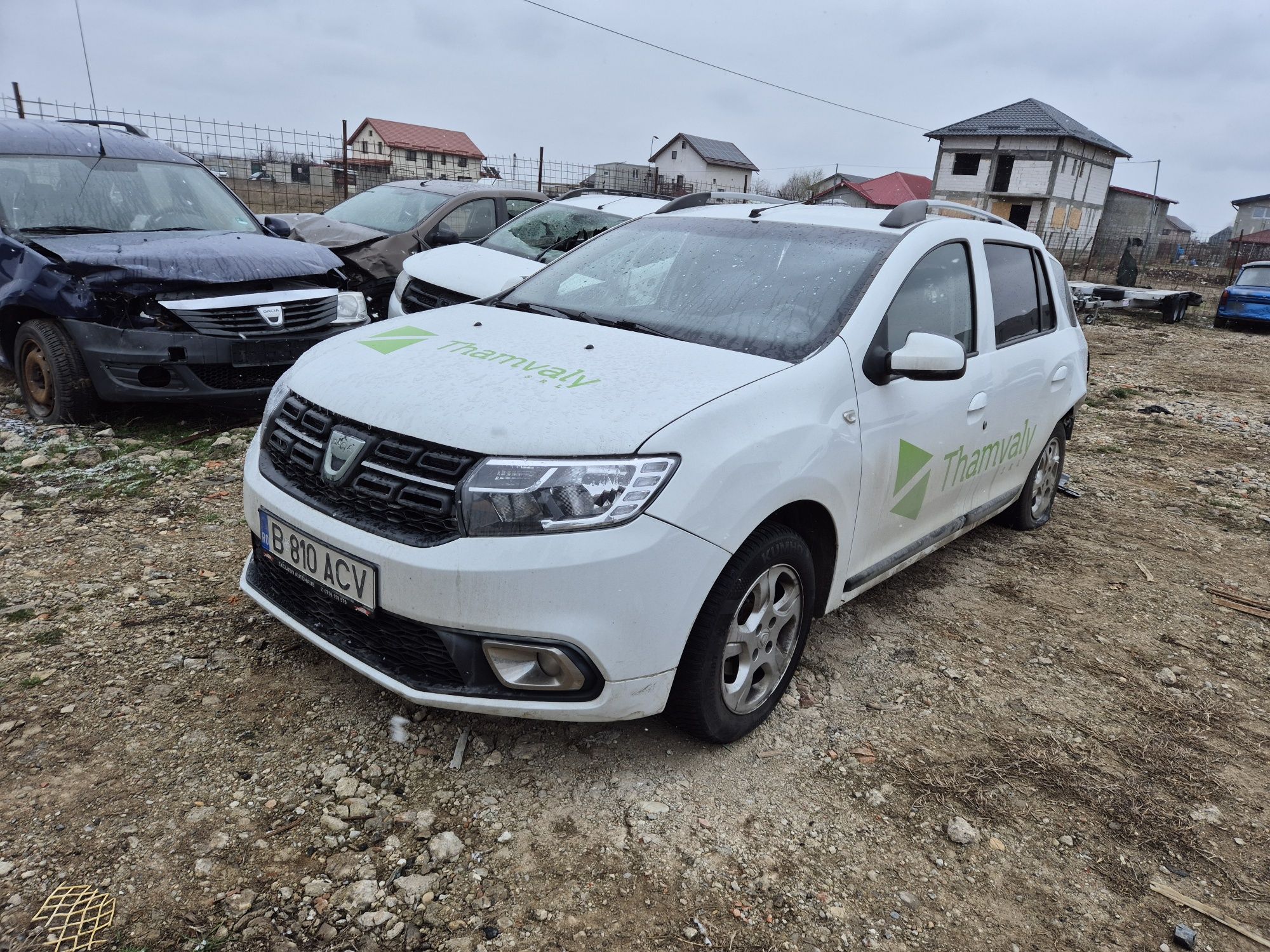 Dacia Logan mcv avariat lovit