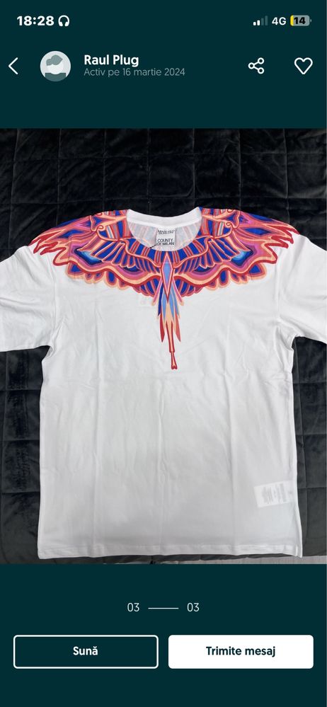 Tricou Marcelo Burlon