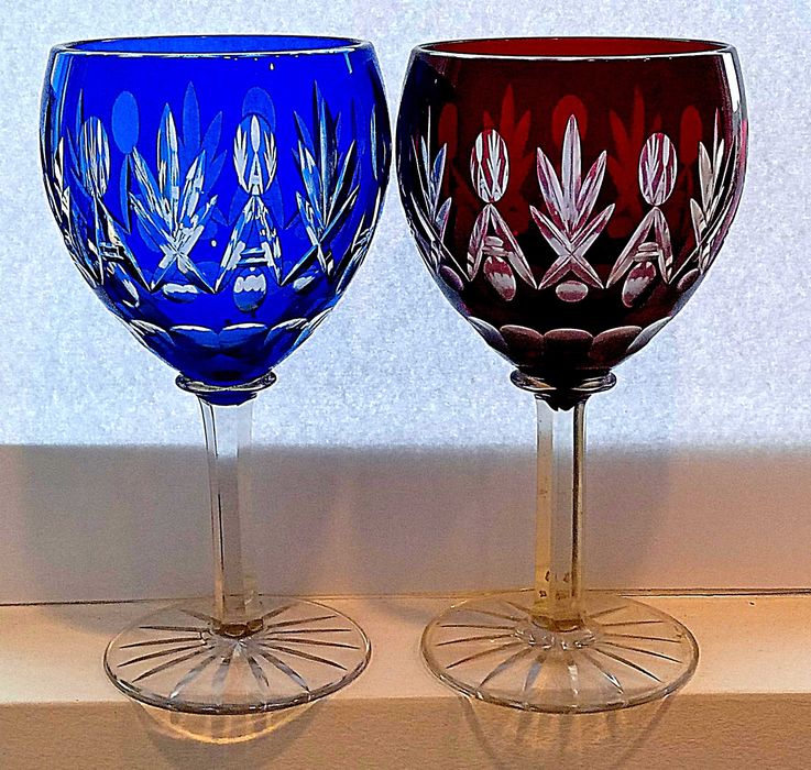 Две УНИКАЛНИ антикварни чаши от 60-те г.