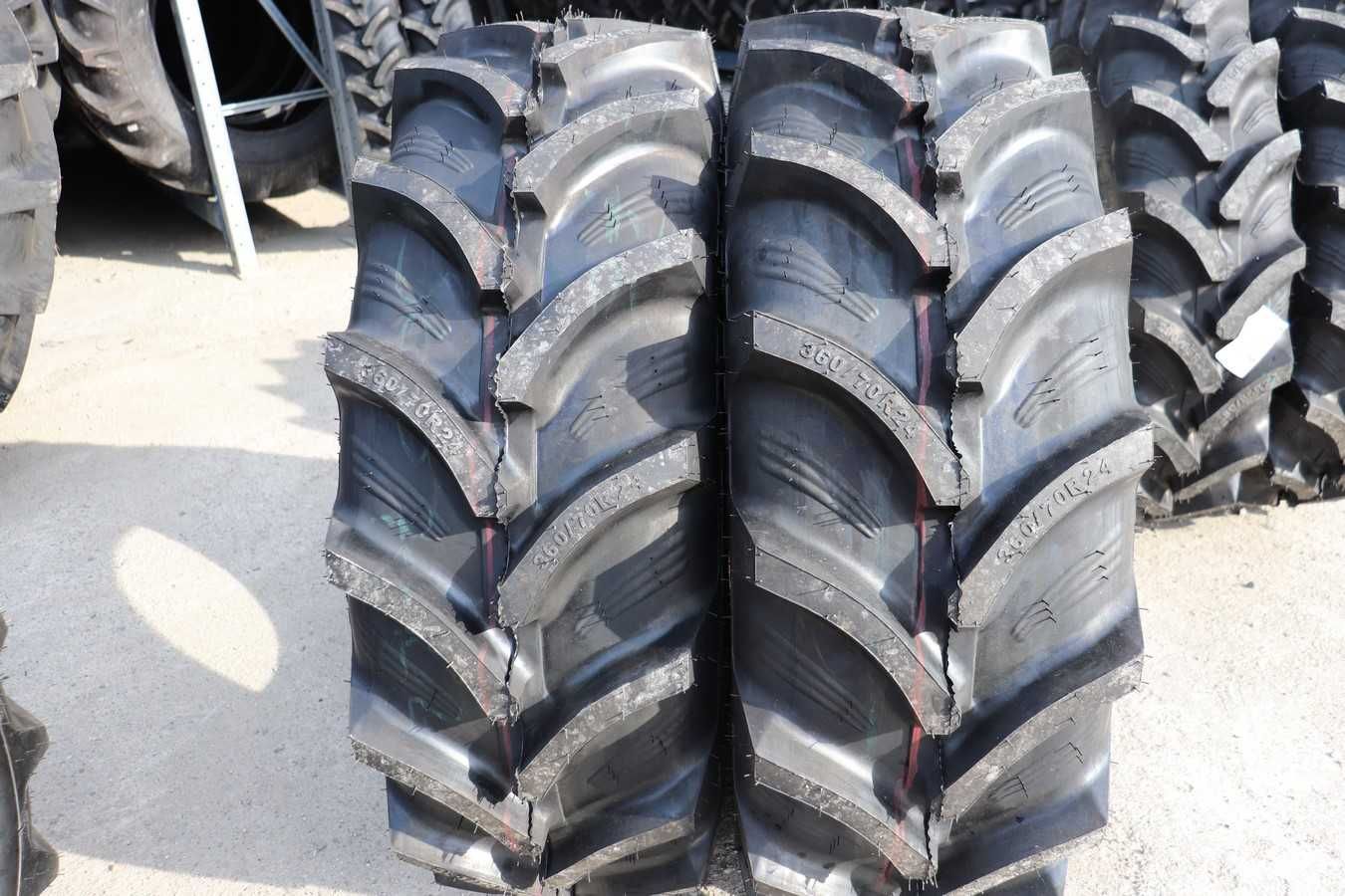 OZKA 360/70R24 anvelope noi radiale cauciucuri tractor FIAT fata