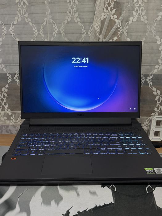 Dell G15 i7/RTX 3060/16GB – Мощен гейминг лаптоп + охлаждане