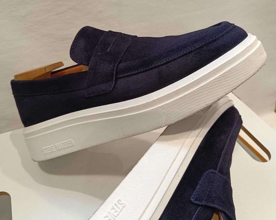 Pantofi loafer mocasini 41 Steve Madden NOI piele naturala moale