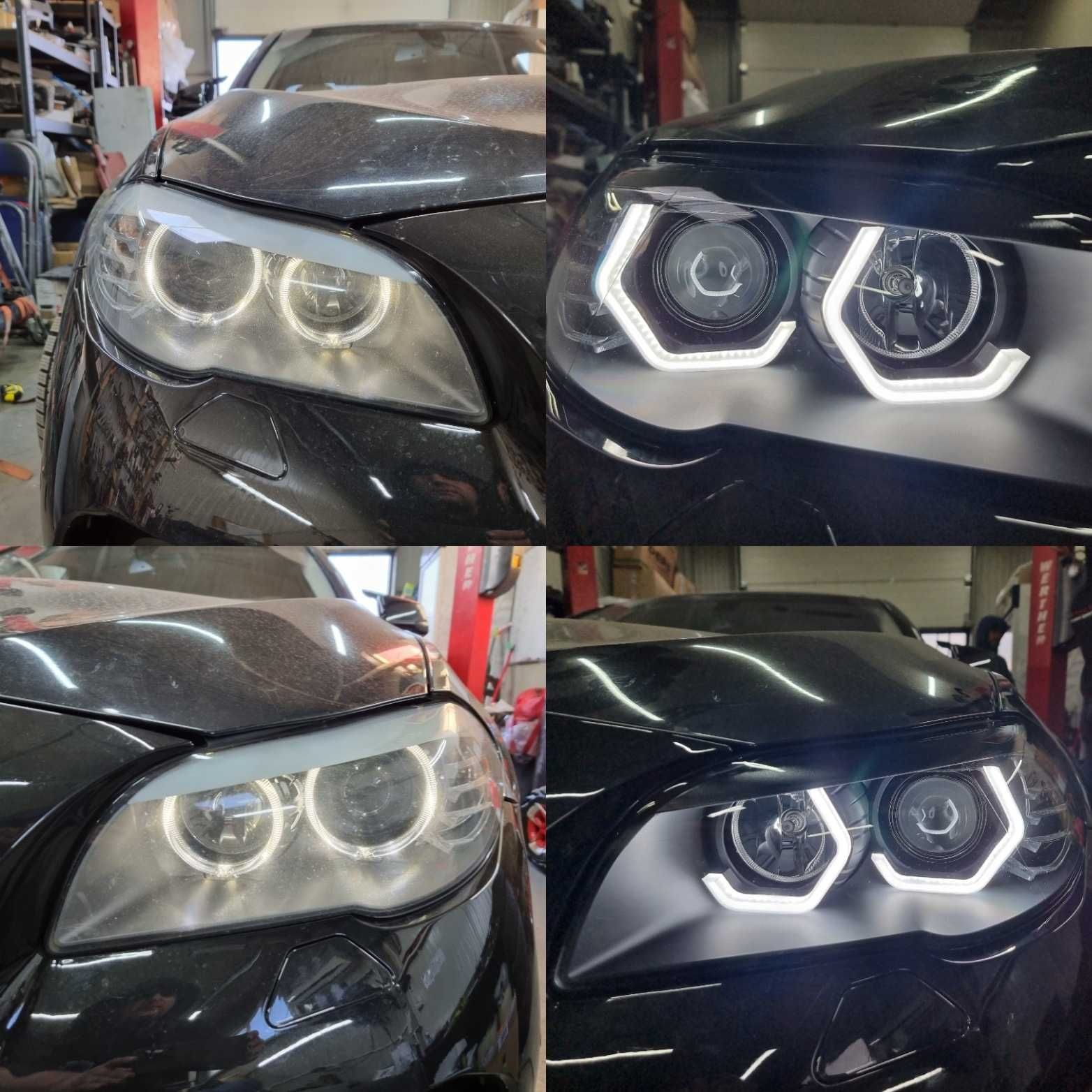 Angel eyes LED M4 STYLE pentru BMW F10/F11