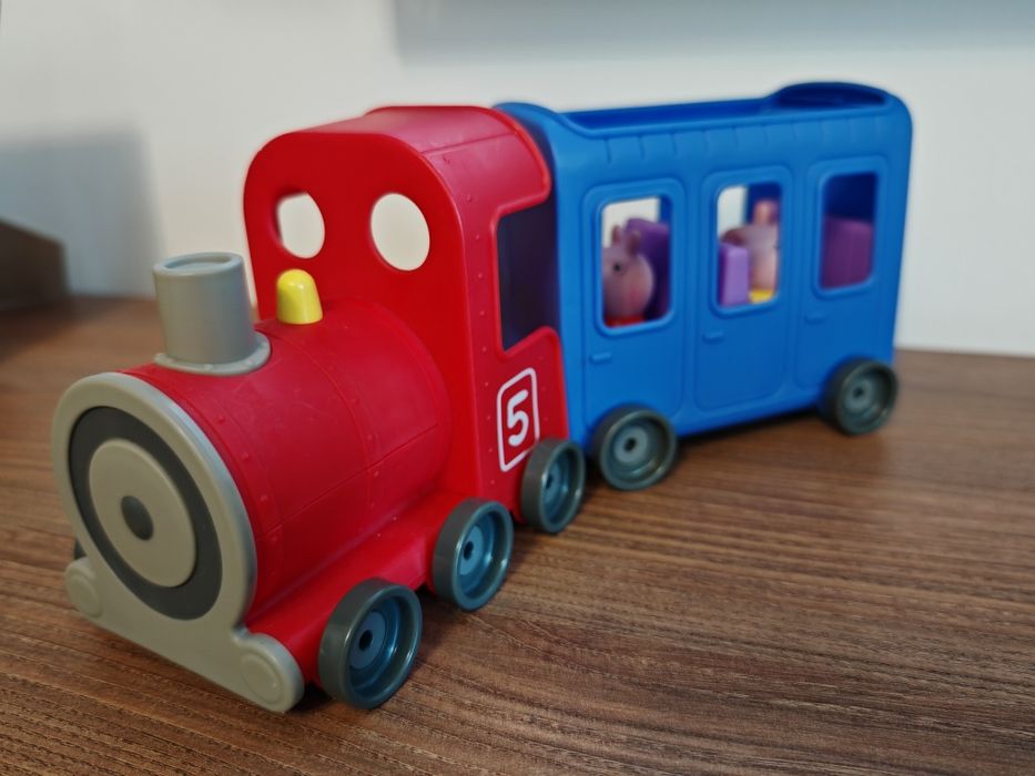Trenul Doamnei Rabbit - Jucărie Peppa Pig