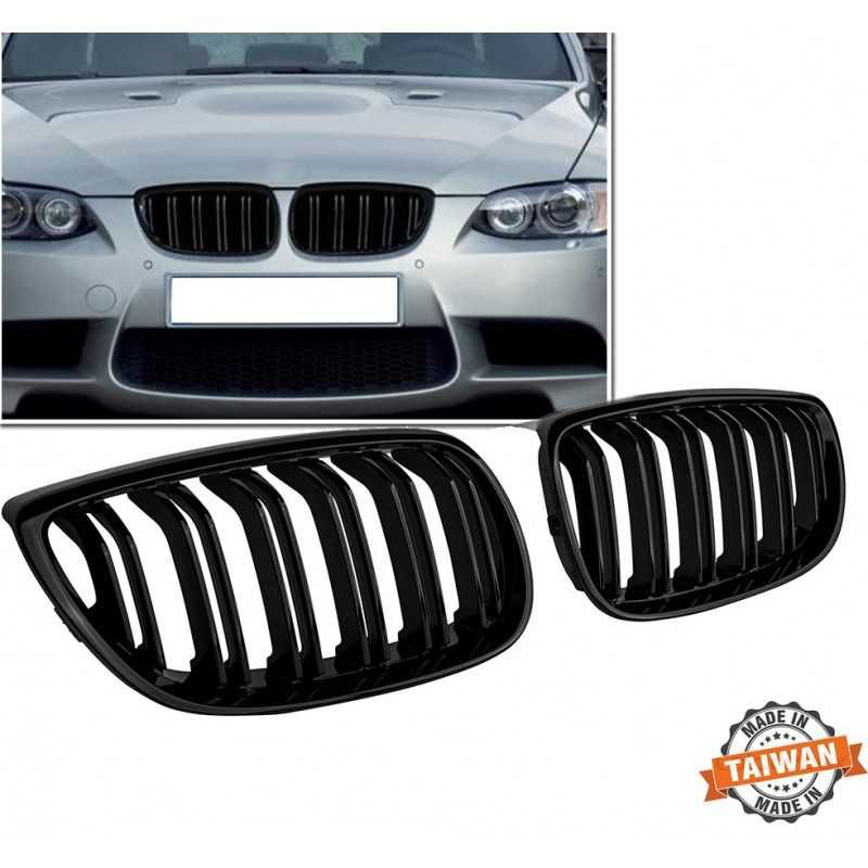Бъбреци за BMW E92/E93 (2006-2009) Черен Гланц Двойни