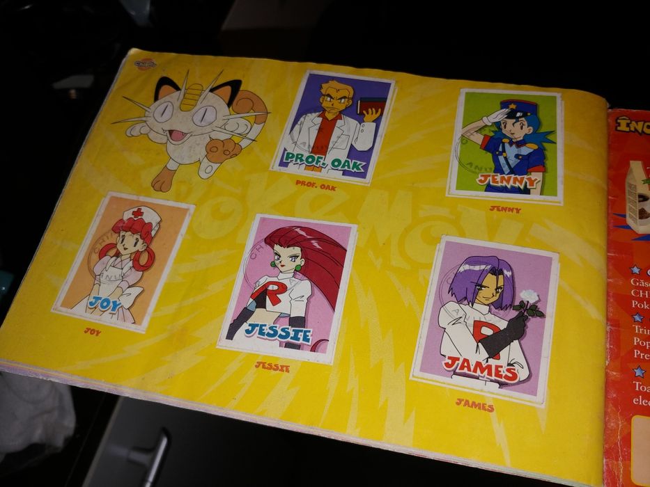 PRET FIX Pokemon album complet 2001 Chipita
