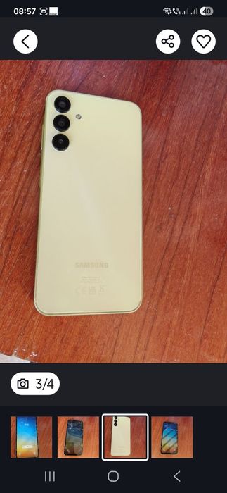 Samsung A15 crapat fata funcțional impecabil