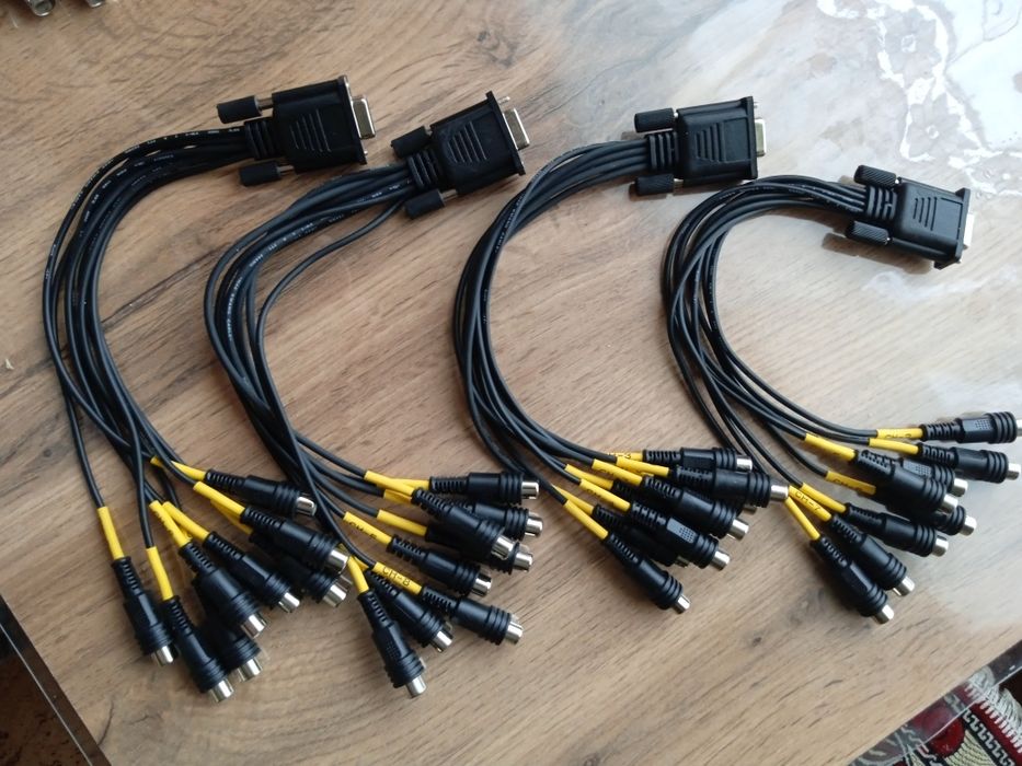 Продам переходники для камер видео наблюдения.