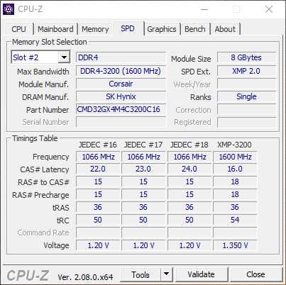 Corsair DOMINATOR Platinum 16GB (2 x 8GB) DDR4 3200MHz C16