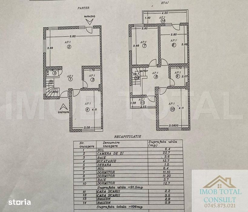 Casa, Jumatate duplex, Gavana Grigoresti, COMISION 0