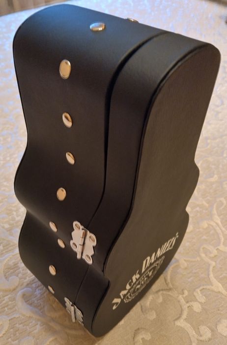 Кожен калъф за бутилка Jack Daniels