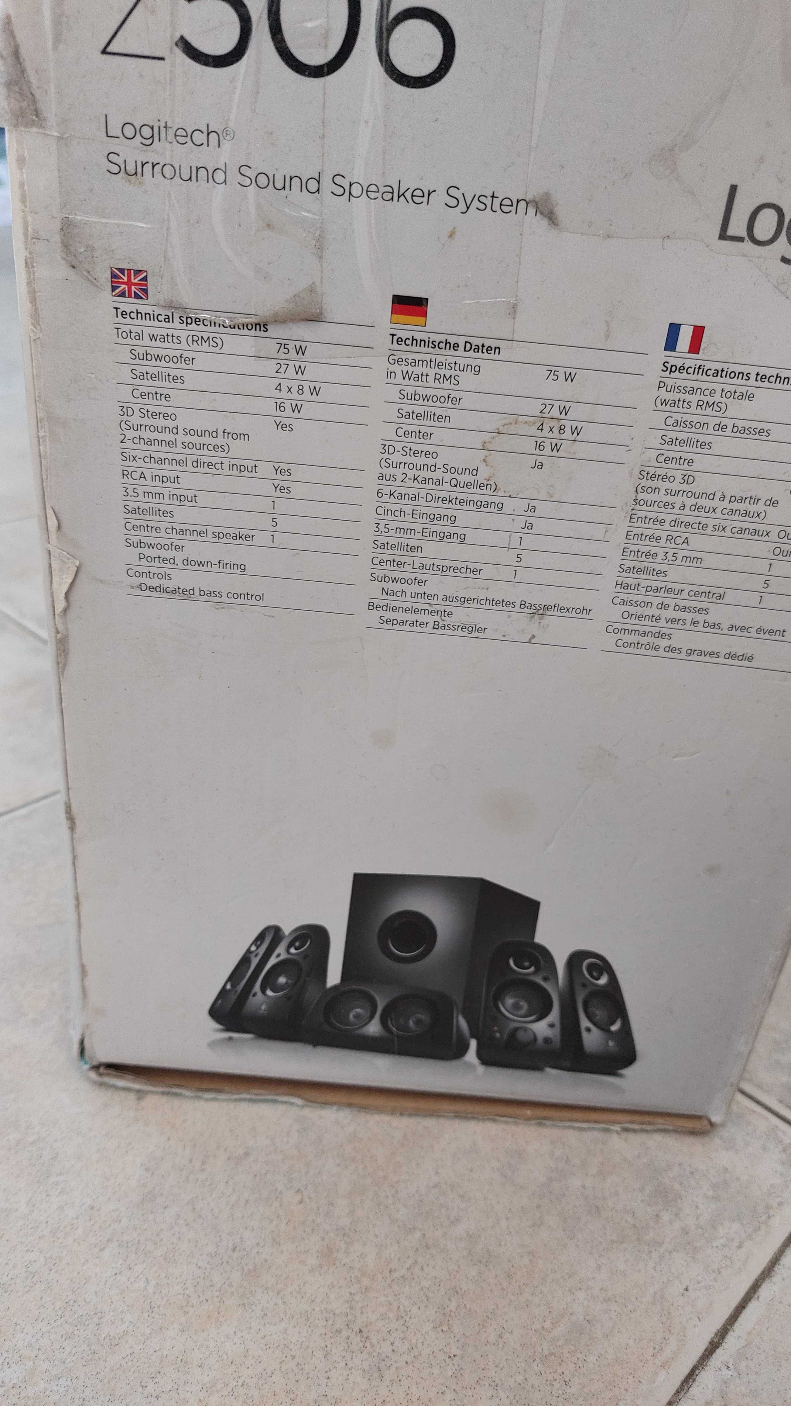 Тонколони Logitech