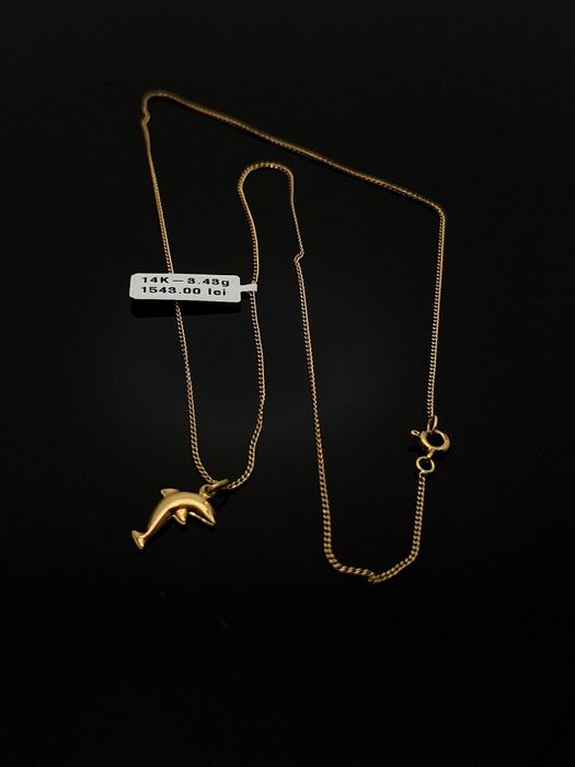Bijuteria Royal lant din aur 14k 3.43 gr