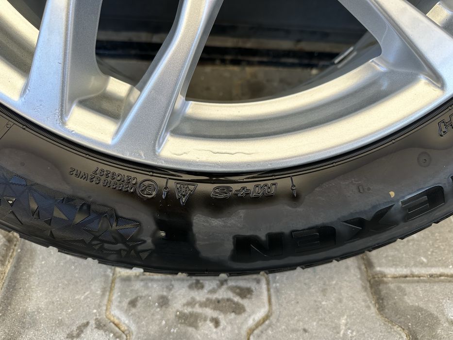 Roți originale M+S 215/60r17 Renault Kadjar CapturArkanaDusterQuashqai