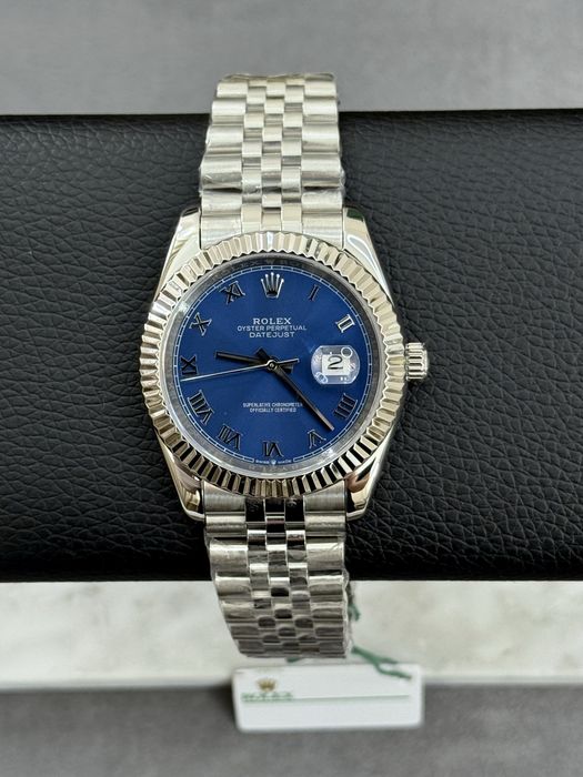 Rolex Date-Just 41mm Azzuro