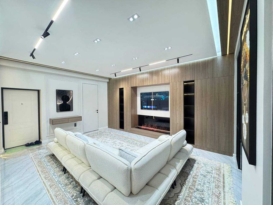 Яккасарой - Ностройка 3/3/9 балкон 2х3 евроремонт с мебелью и техникой