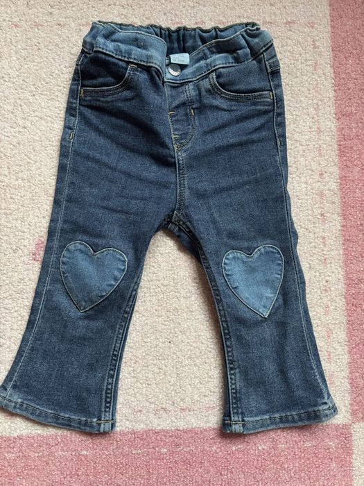 Blugi/pantaloni fetite marimea 80 H&M