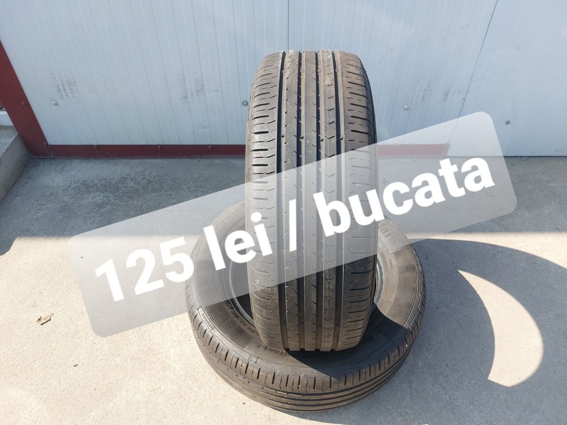 125 lei bucata! Doua anvelope de vara 215 60 16 Continental ! 7 mm