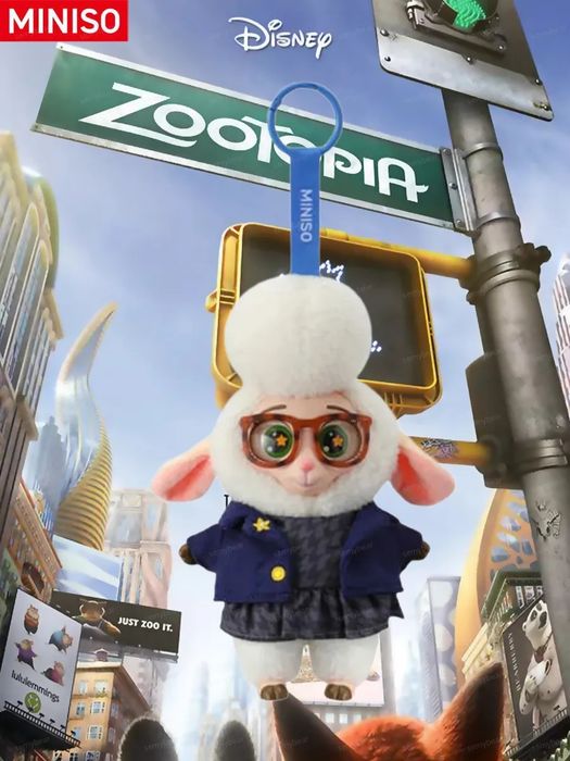 Зверополис лабубу Miniso