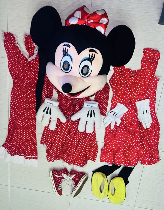 Costum mascota Minnie Mouse original