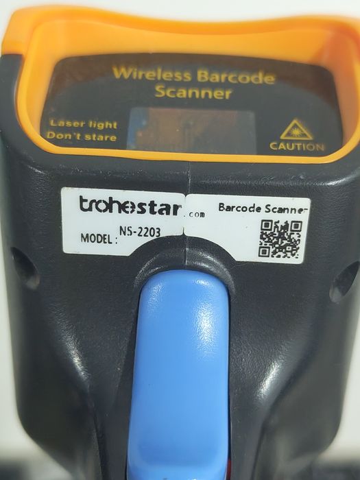 Cititor cod de bare wireless cu ecran Trohestar NS2203 Barcode Scanner