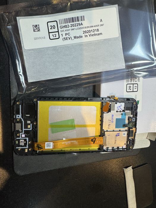 Display Samsung A20E