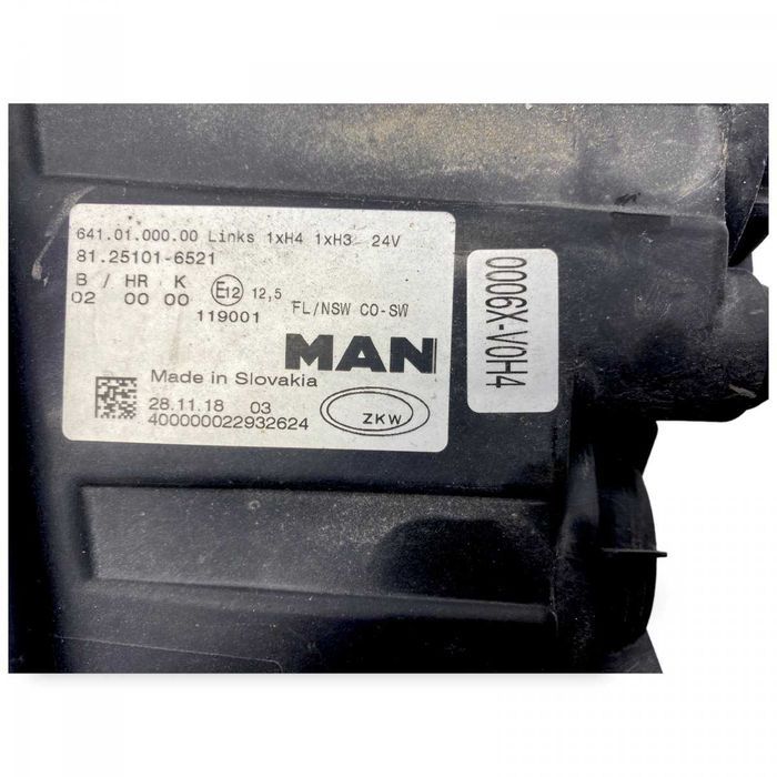 Far de ceata MAN TGX Euro 6 /piese camion MAN/piese motor MAN