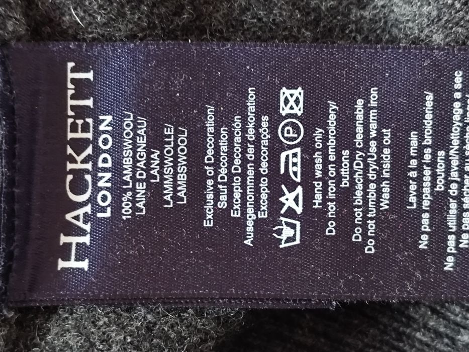 Hackett pulover lâna de miel XXL