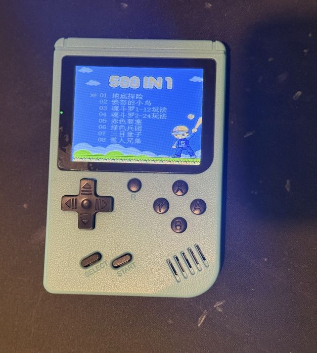Consola 500 in 1 stil Gameboy cu Acumulator tip Nokia NOUA