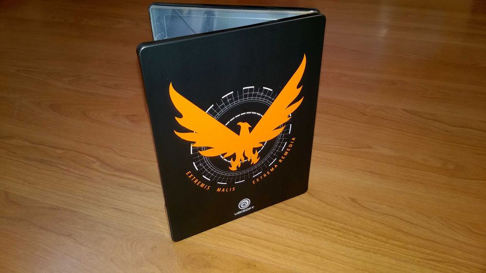 Carcasa de metal ,rara , de colectie - The Division Steelbook noua