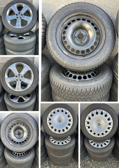 roți cu tot cu jante