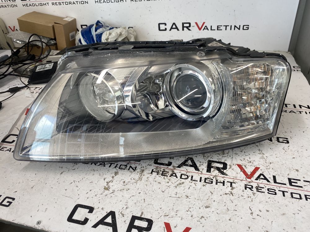 Фар фарове Audi A8 D3 S8 w12 facelift led far farove Ауди А8 Д3 С8