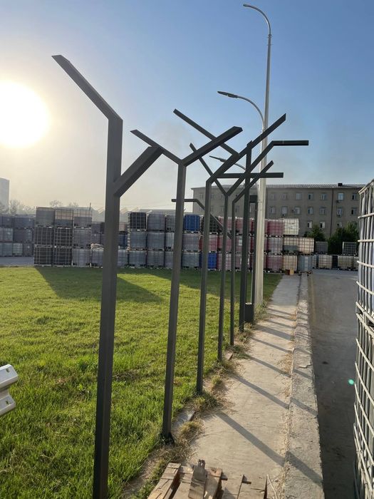 Опоры освещения (Столбы) фонарный для освещения улиц