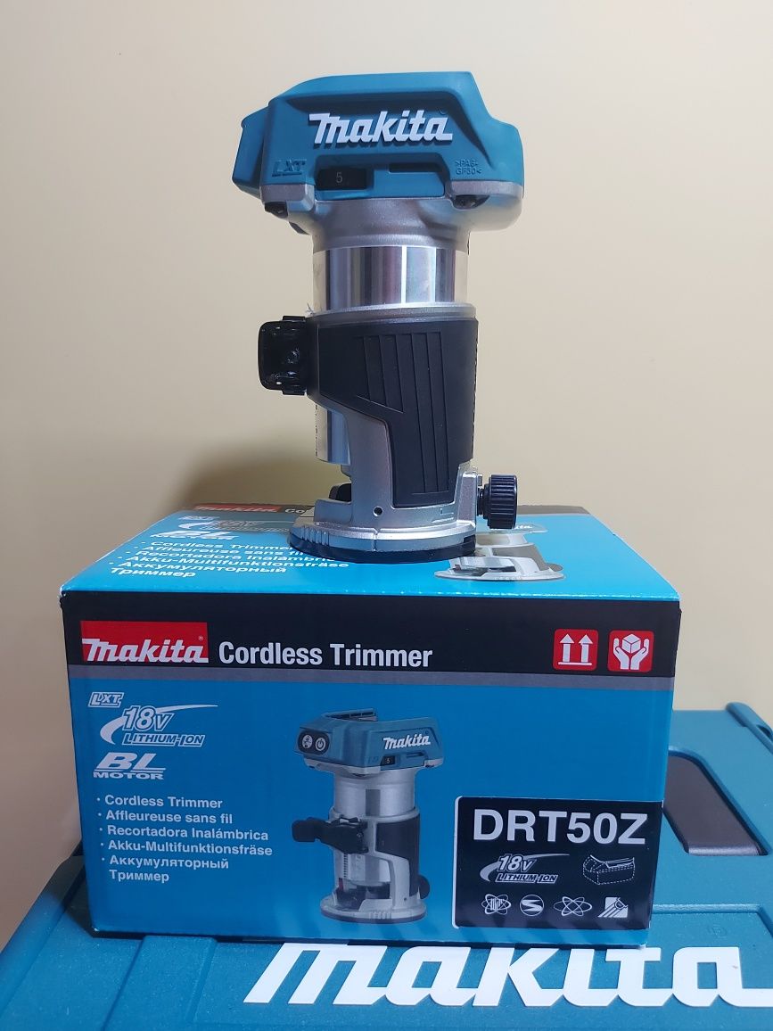 Нова акумулаторна безчеткова фреза MAKITA DRT50