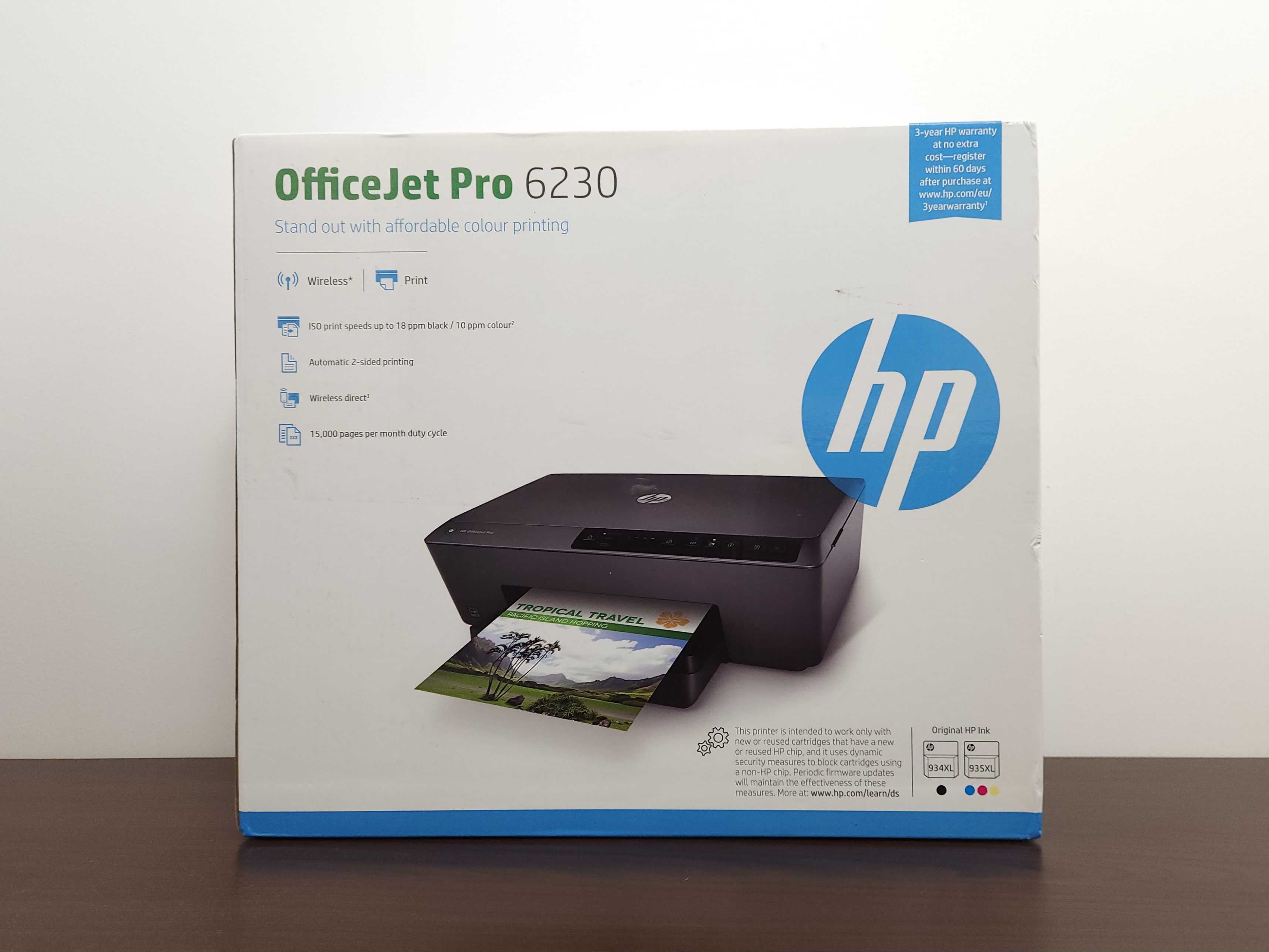 Imprimanta color inkjet HP Officejet Pro 6230 WiFi / Nou sigilat