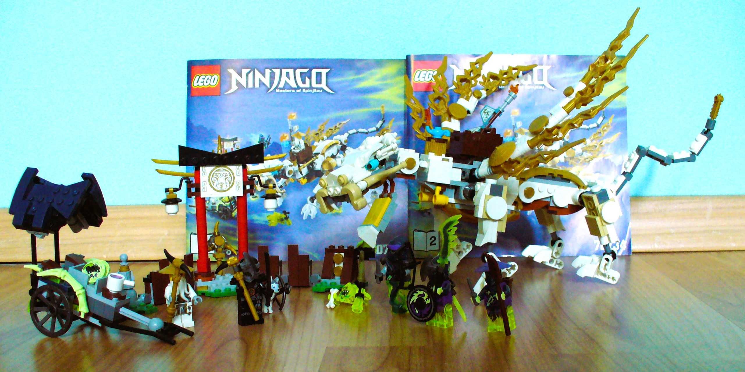 LEGO® Ninjago70625 SAMURAI VXL + 70734 Драконът на мастър Ву