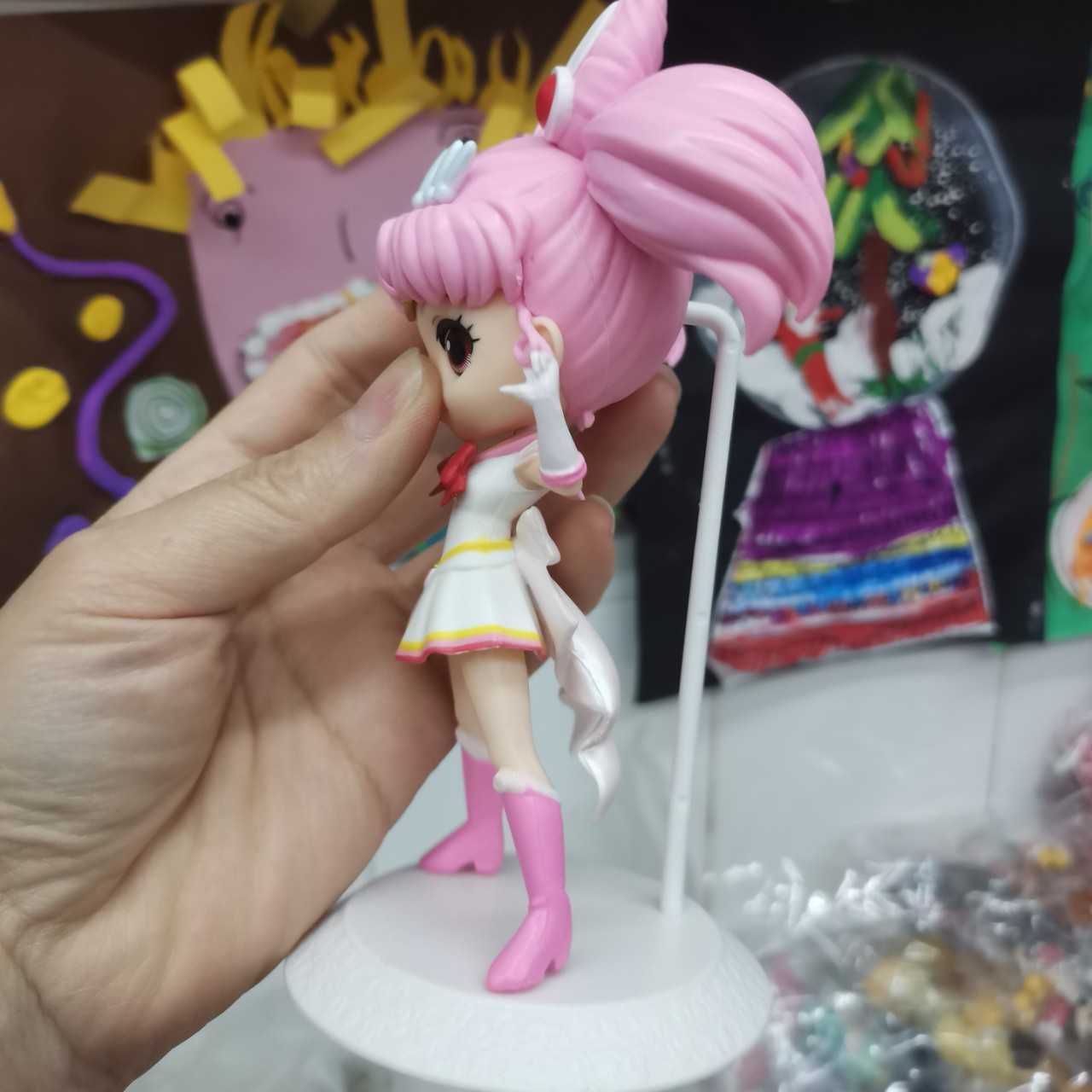 Figurina Sailor Moon Anime - Chibiusa Tsukino / Sailor Chibi Moon