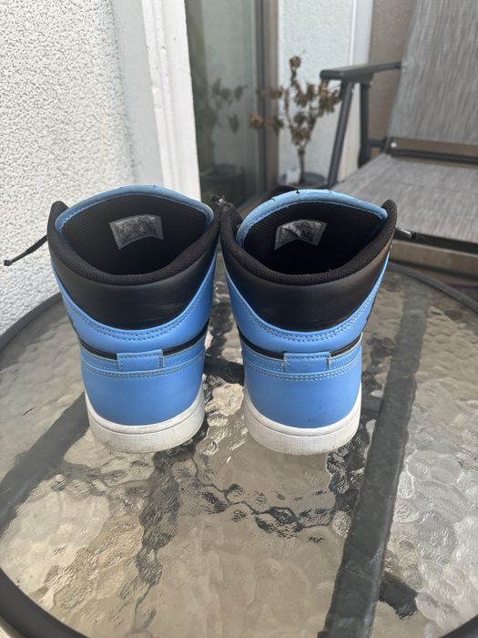 jordan 1 mid blue/black
