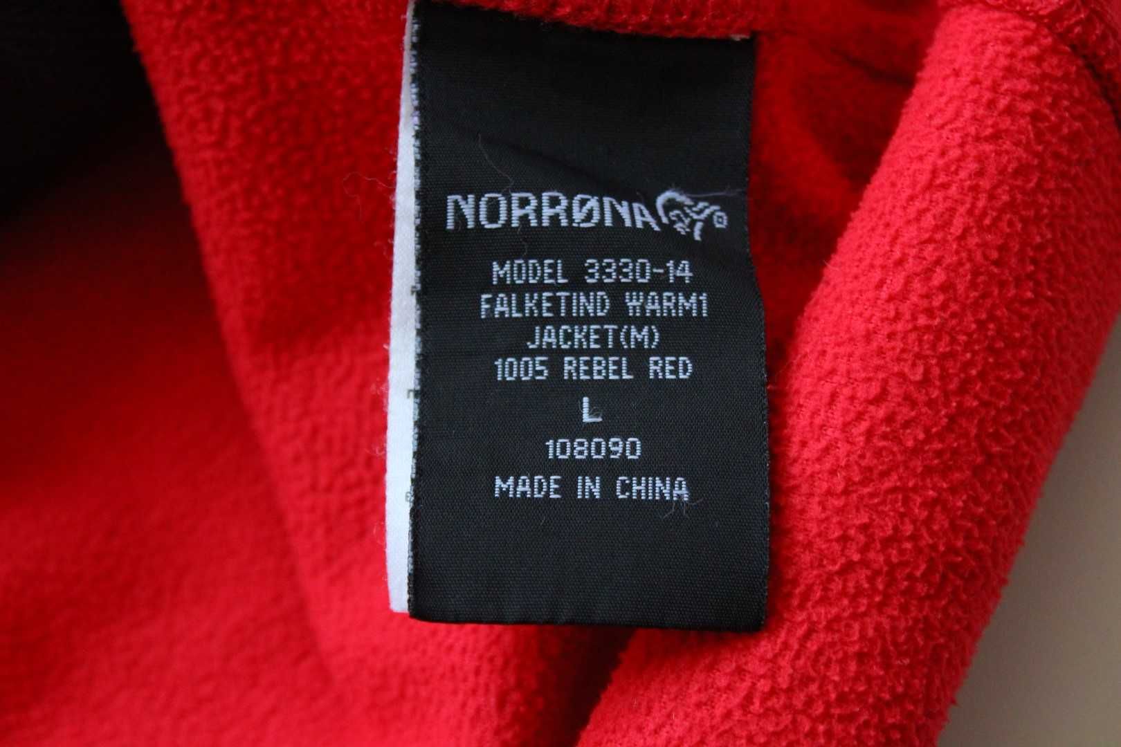 NORRONA - две мъжки тънки поларени горници, размери М и L