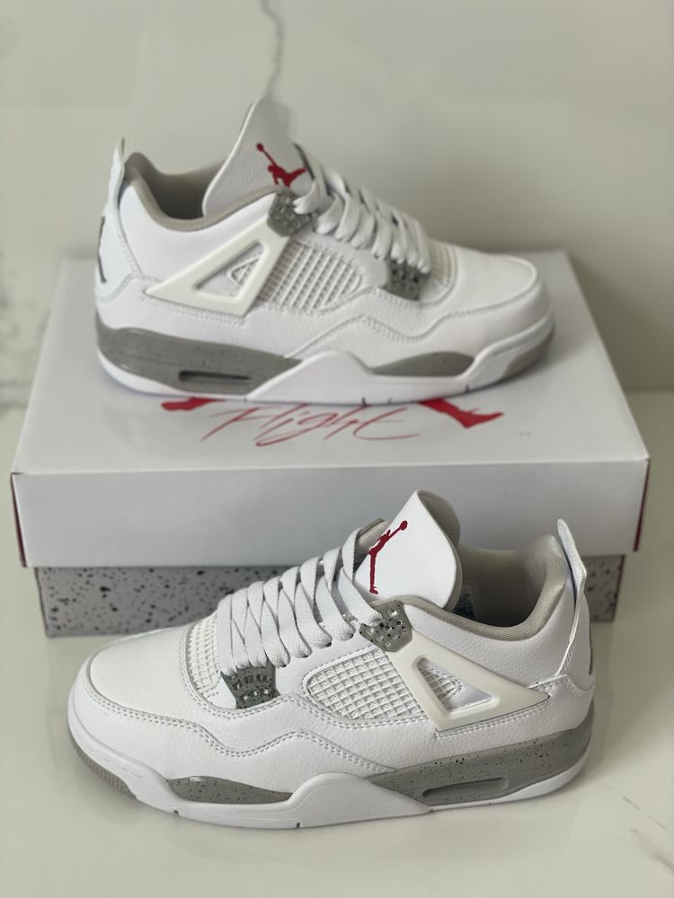 Air Jordan 4 Retro Oreo White
