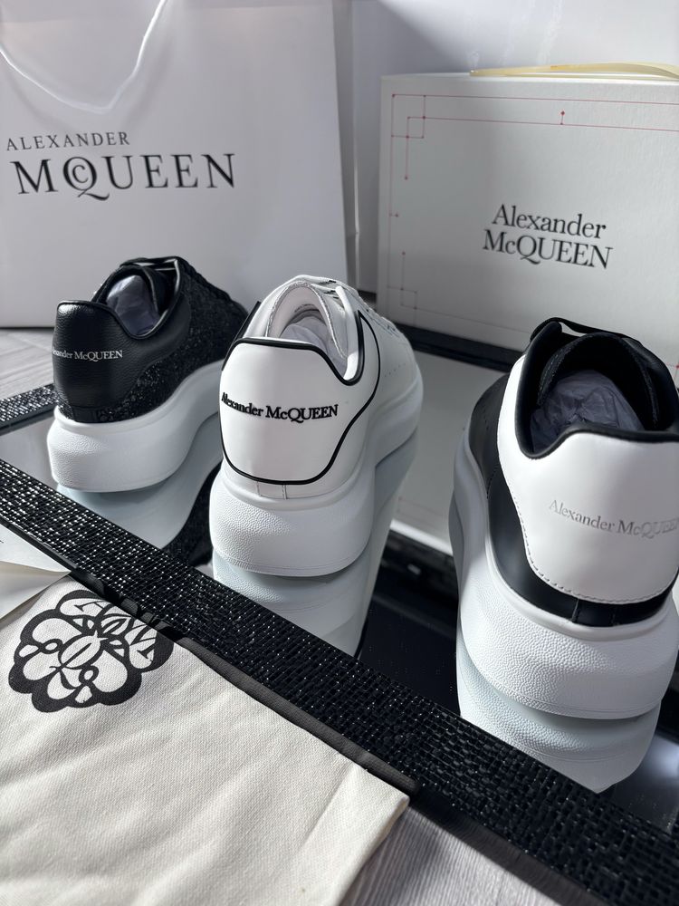 Adidasi Alexander McQueen Piele Naturala Full Box Premium